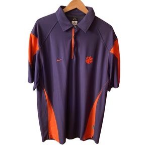 Nike dry fit Clemson “coach” shirt